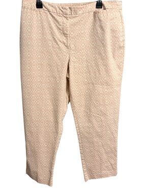 Ruby Rd. Pale Pink Geometric Pants